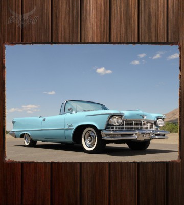 Металлическая табличка Chrysler Imperial Convertible 160